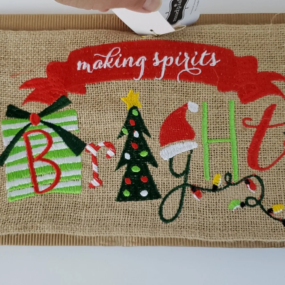 Mud Pie Holiday Pillow Wrap 15